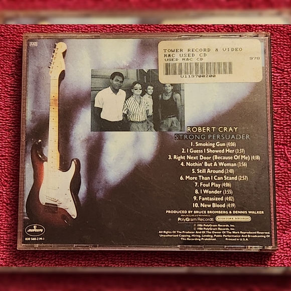 Robert Cray - Strong Persuader CD 1986 - Picture 2 of 3
